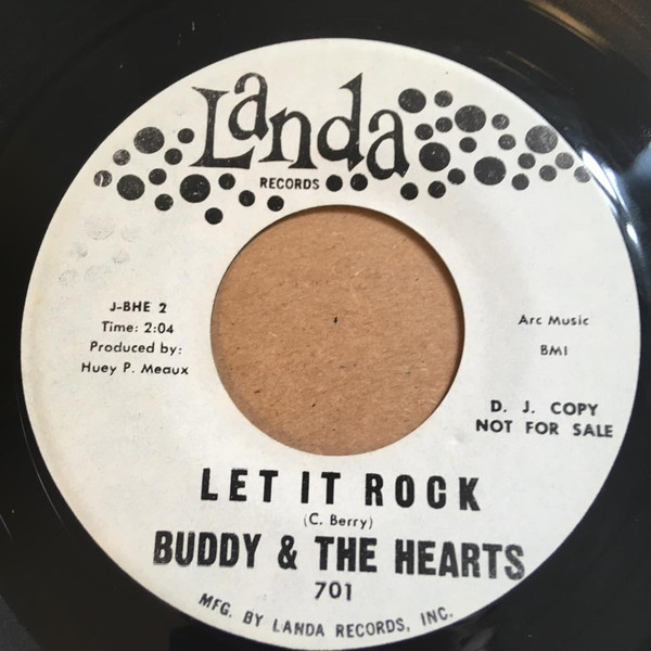 Album herunterladen Buddy & The Hearts - Let It Rock
