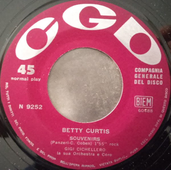 descargar álbum Betty Curtis - Il Mio Uomo