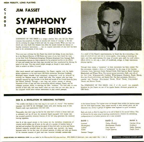 ladda ner album Jim Fassett - Symphony Of The Birds