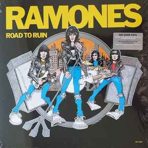Portada de album Ramones - Road To Ruin