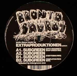 Extra Produktionen - Subgreen album cover