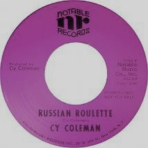  CY COLEMAN 45 RPM Russian Roulette / Sweet Pussycat: CDs y  Vinilo