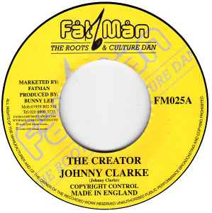 Johnny Clarke - The Creator album cover