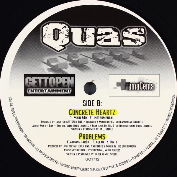 Album herunterladen Quas - Quas Is Here Concrete Heartz
