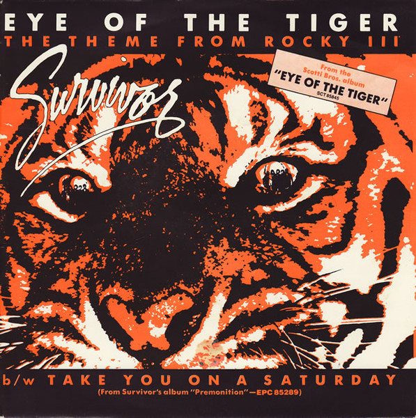 Survivor ‎– Eye Of The Tiger - 1982 – Vinyl Pursuit Inc