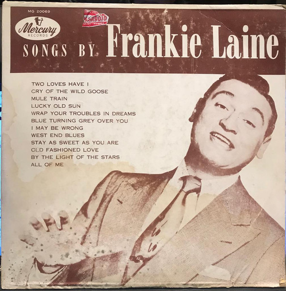 Frankie Laine – Songs By Frankie Laine (1956, Vinyl) - Discogs