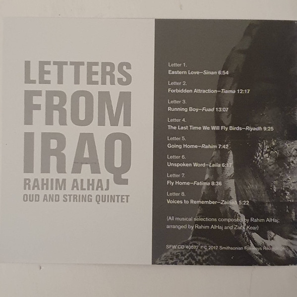 descargar álbum Rahim AlHaj Oud And String Quartet - Letters From Iraq