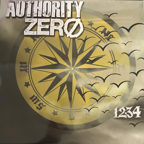 Authority Zero – 12:34 (2024, Gold with Black/Yellow Splatter 