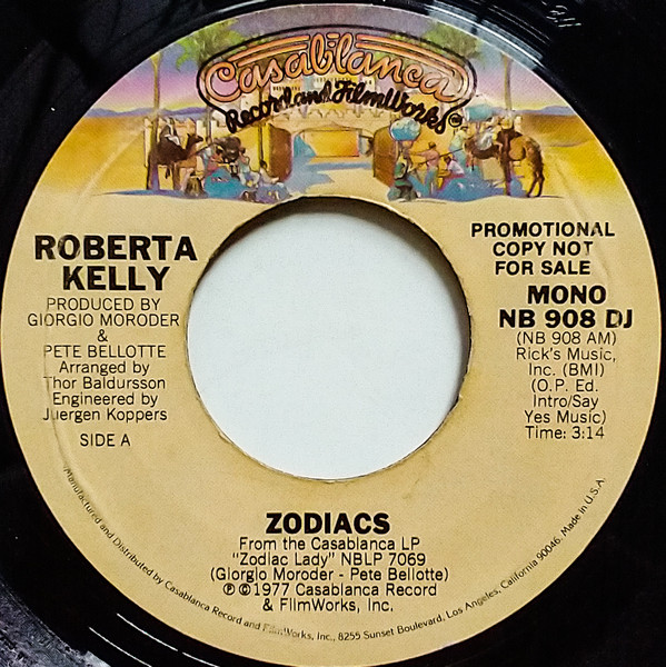 Roberta Kelly - Zodiacs | Releases | Discogs