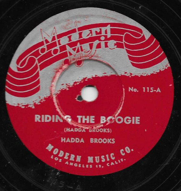lataa albumi Hadda Brooks - Riding The Boogie Blue Mood
