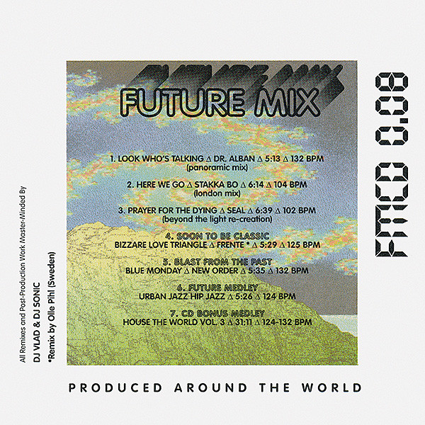 Future Mix CD 0.08 (1994, CD) - Discogs