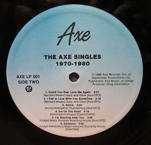 last ned album Various - The Axe Singles 1970 1980