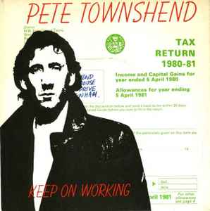 Pete Townshend - Keep On Working