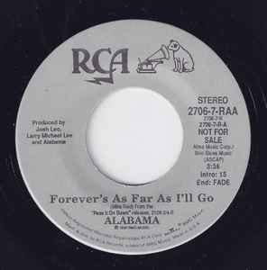 Alabama Forever s As Far As I ll Go 1990 Vinyl Discogs