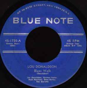 Lou Donaldson – Blues Walk　レコード　LP