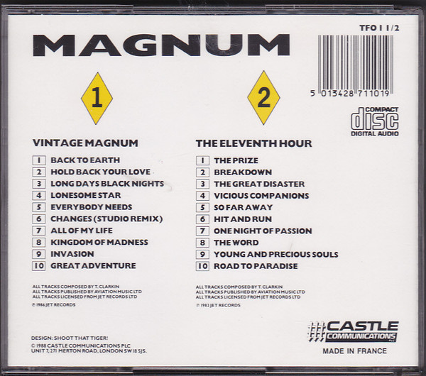 descargar álbum Magnum - Vintage Magnum The Eleventh Hour
