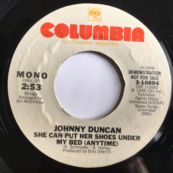 baixar álbum Johnny Duncan - She Can Put Her Shoes Under My Bed Anytime