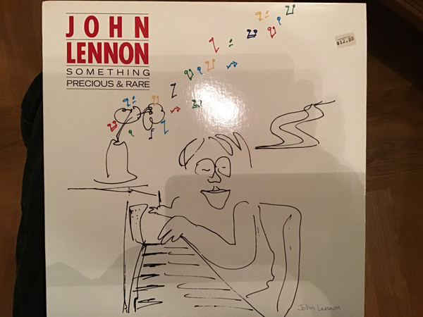 John Lennon Something Precious and Rar Lp C1986 Black Bird Records John at  His Best Super Rare in This Condition Rare/recorded/july 13,1974 -   Finland
