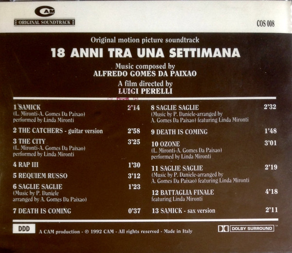 lataa albumi Alfredo Gomes Da Paixao - 18 Anni Tra Una Settimana