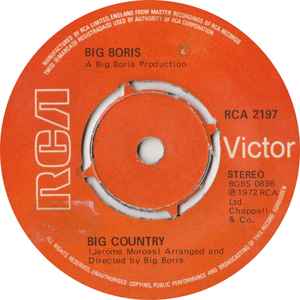 Big Boris - Big Country album cover