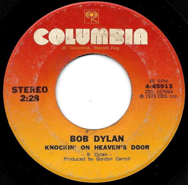 Bob Dylan - Knockin' On Heaven's Door | Releases | Discogs