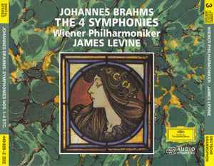 Johannes Brahms - The 4 Symphonies album cover