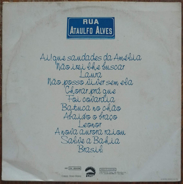 Album herunterladen Ataulfo Alves - Rua