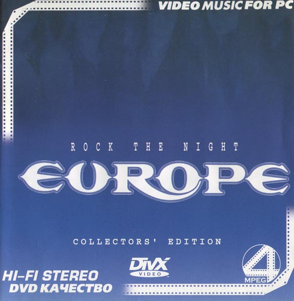 Europe – Rock The Night (Collectors Edition) (2004, DVD) - Discogs