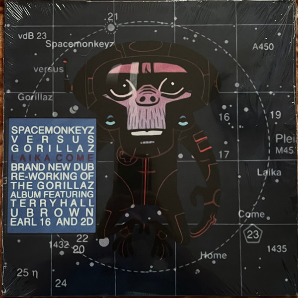 Spacemonkeyz vs. Gorillaz – Laika Come Home (2022, Blue, Vinyl 