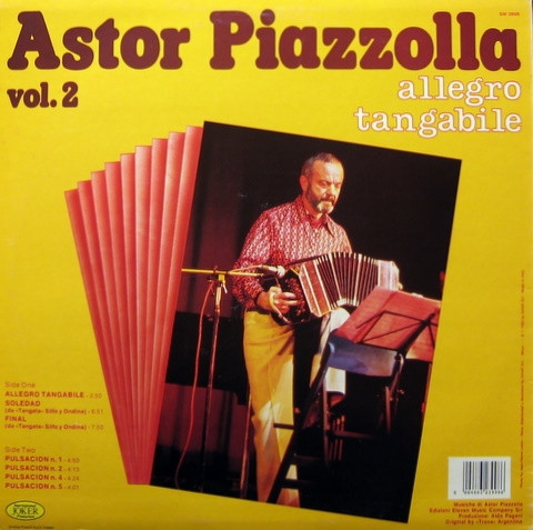 télécharger l'album Astor Piazzolla - Vol 2 Allegro Tangabile