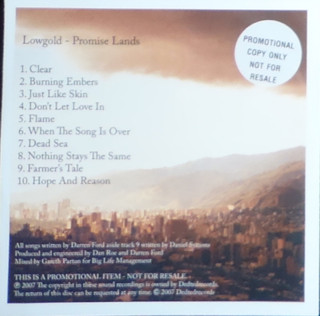 descargar álbum Lowgold - Promise Lands