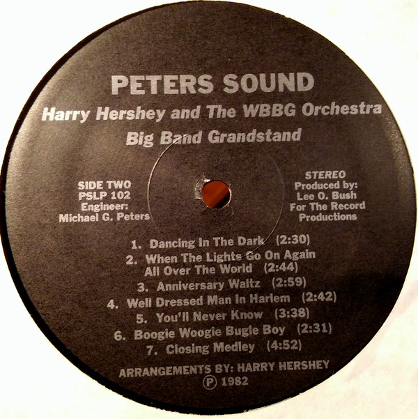 last ned album Harry Hershey And The WBBG Orchestra - Big Band Grandstand