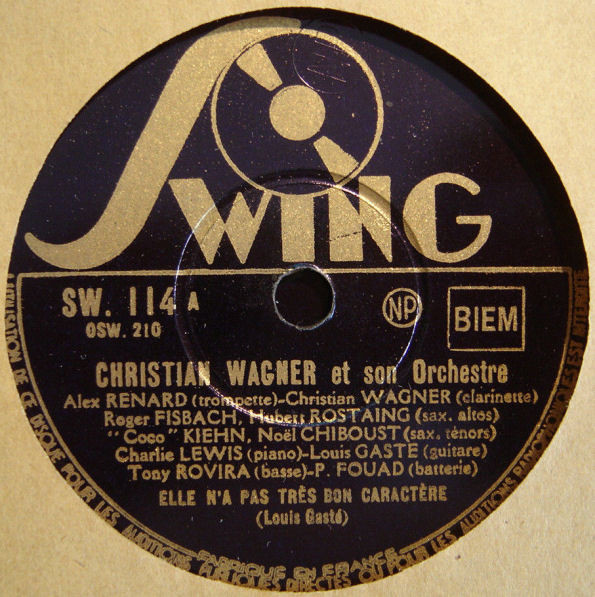 Christian Wagner Et Son Orchestre Ella N a Pas Tr s Bon