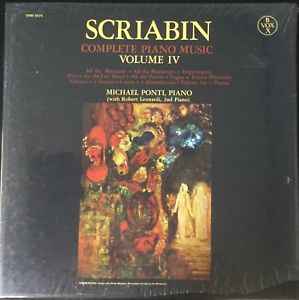 Alexander Scriabine - Complete Piano Music Volume IV