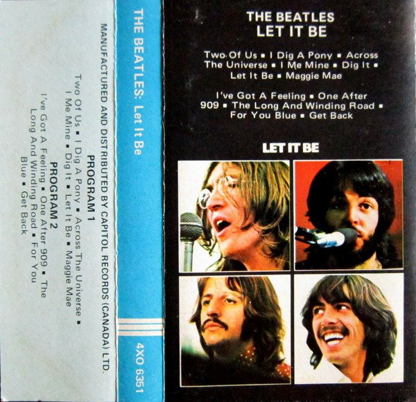 The Beatles – Let It Be (Cassette) - Discogs