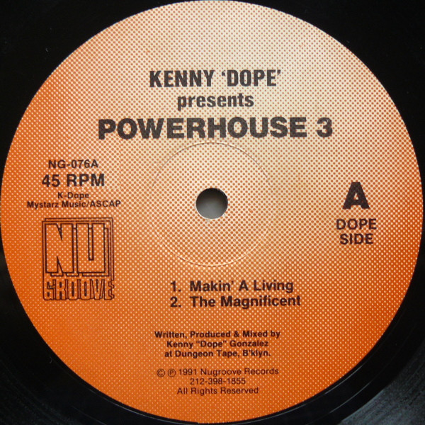 Kenny 'Dope' Presents Powerhouse – 3 (1991, Vinyl) - Discogs