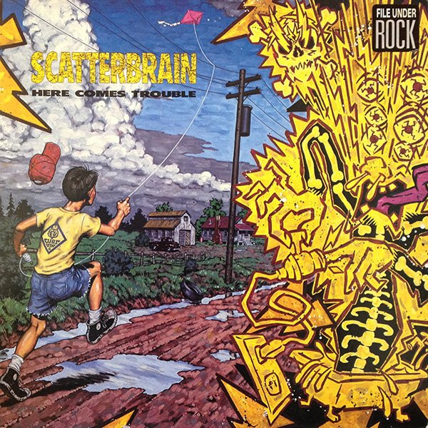 Scatterbrain – Here Comes Trouble (1990, CD) - Discogs