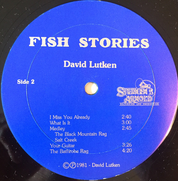 télécharger l'album David Lutken - Fish Stories