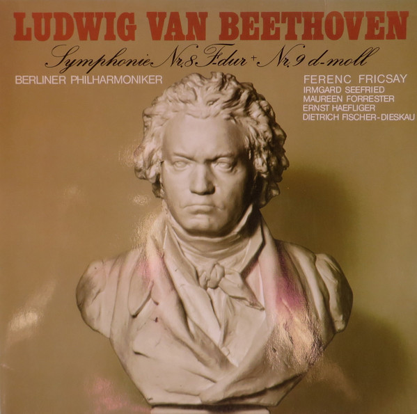 descargar álbum Ludwig van Beethoven, Berliner Philharmoniker - Symphonie Nr 8 F dur Nr 9 d moll