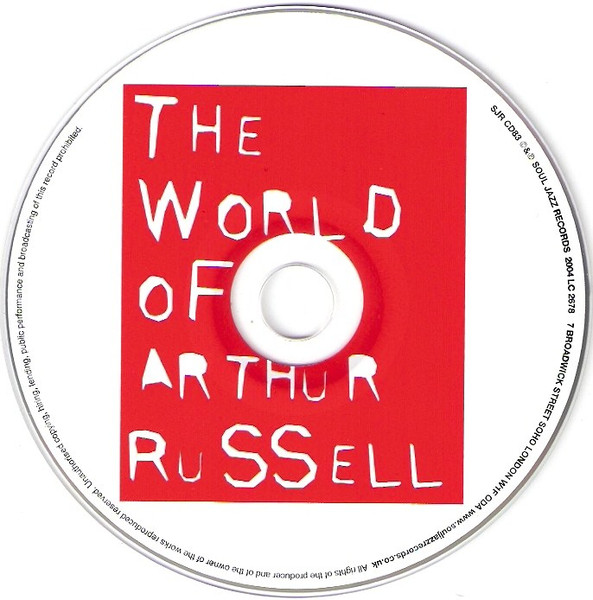 Arthur Russell – The World Of Arthur Russell (White / Red CD, CD 