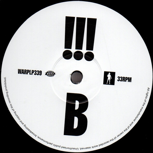 !!! - Let It Be Blue | Warp Records (WARPLP339) - 4