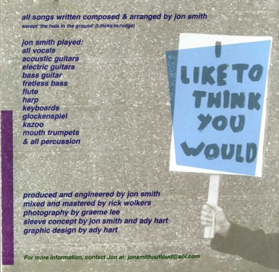 Album herunterladen Jon Smith - I Like To Think You Would