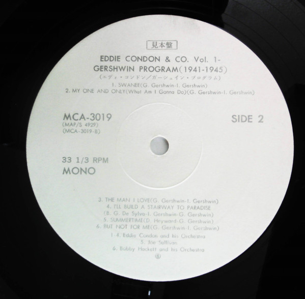 ladda ner album Eddie Condon & Co - Gershwin Program Vol 1 1941 1945
