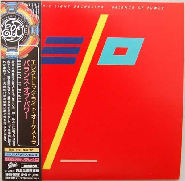 Electric Light Orchestra – Balance Of Power (2007, Mini-LP-CD, CD