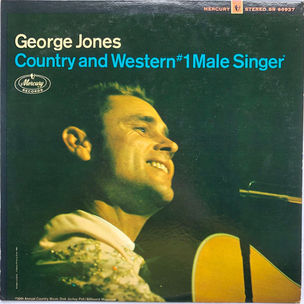 George Jones – Country And Western #1 Male Singer (1964, Vinyl