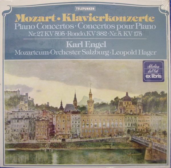 Karl Engel, Mozarteum-Orchester Salzburg, Leopold Hager – Mozart