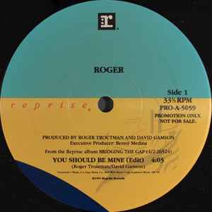 Roger – You Should Be Mine (1991, Vinyl) - Discogs