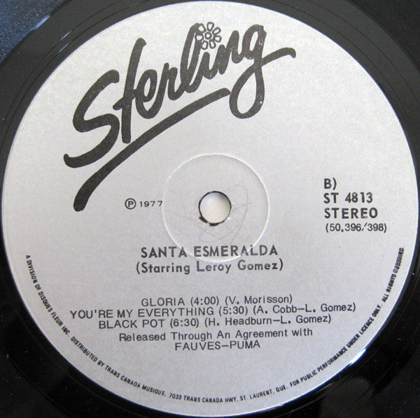 Santa Esmeralda Starring Leroy Gomez - Don't Let Me Be Misunderstood | Sterling (ST 4813) - 4