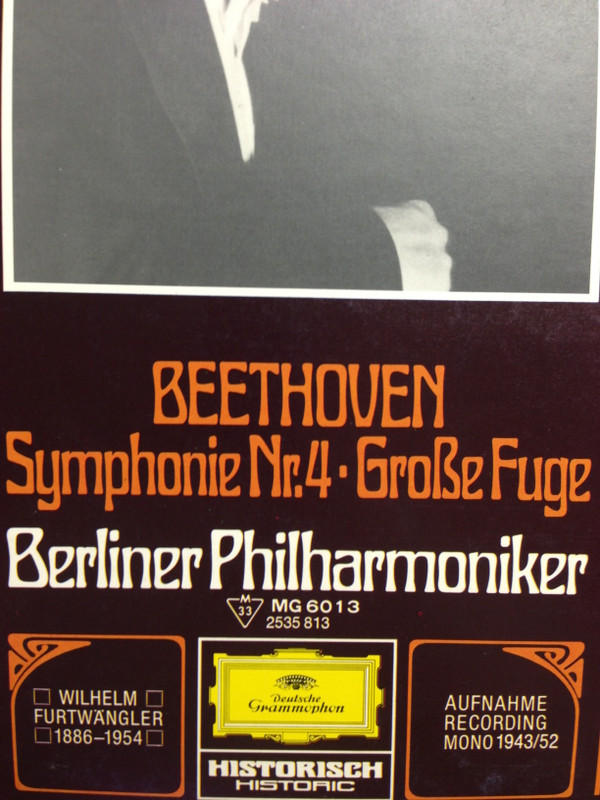 baixar álbum Wilhelm Furtwängler - Symphonie Nr 4 Große Fuge