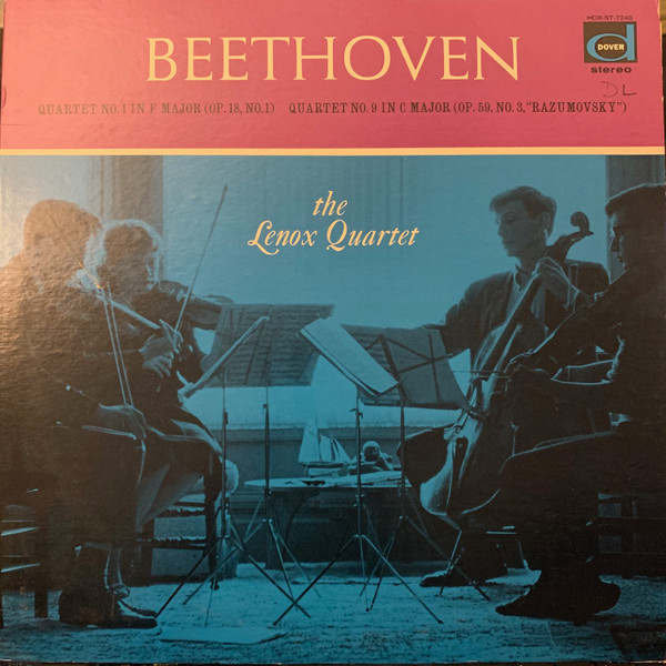 lataa albumi Beethoven, The Lenox Quartet - Quartet No 1 In F Major Op 18 No 1 Quartet No 9 In C Major Op 59 No 3 Rasumovsky